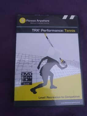 Fitness Anywhere TRX Performance: Tennis - Yellow & Black DVD